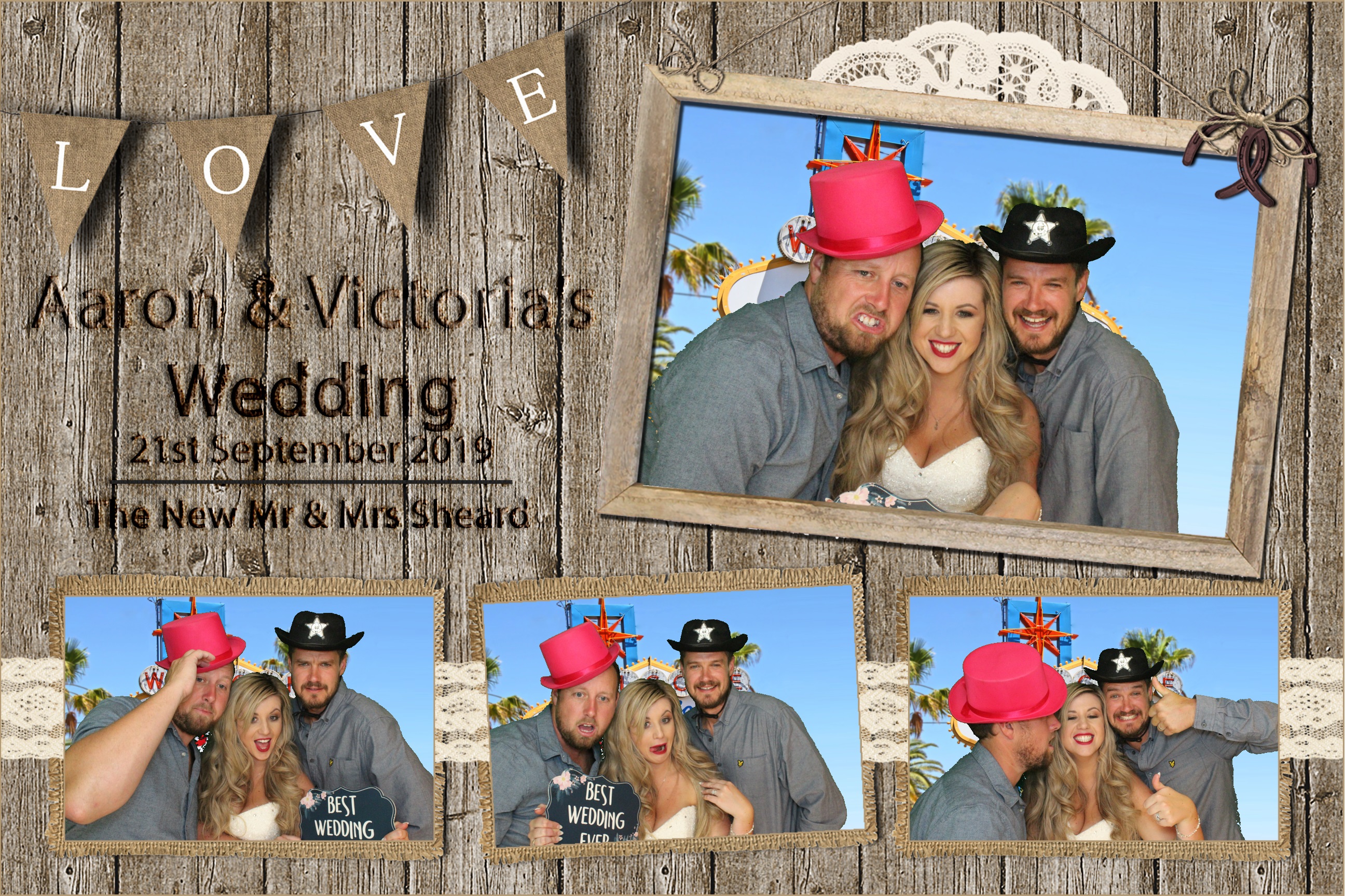 Aaron & Victoria's Wedding  | View more photos from the event at images.mobile-photo-booth.com/u/MobilePhotoBoothUK/Aaron-Victorias-Wedding